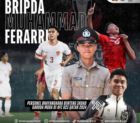 Dua Sosok Pemain Timnas Indonesia U-23 yang Ternyata Anggota Polisi