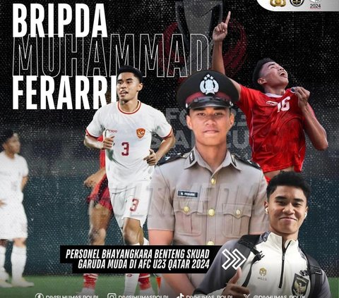 Dua Sosok Pemain Timnas Indonesia U-23 yang Ternyata Anggota Polisi