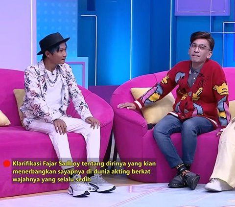 Keren, Fajar Sadboy Terjun ke Dunia Akting 'Alhamdulillah ada 48 Episode'