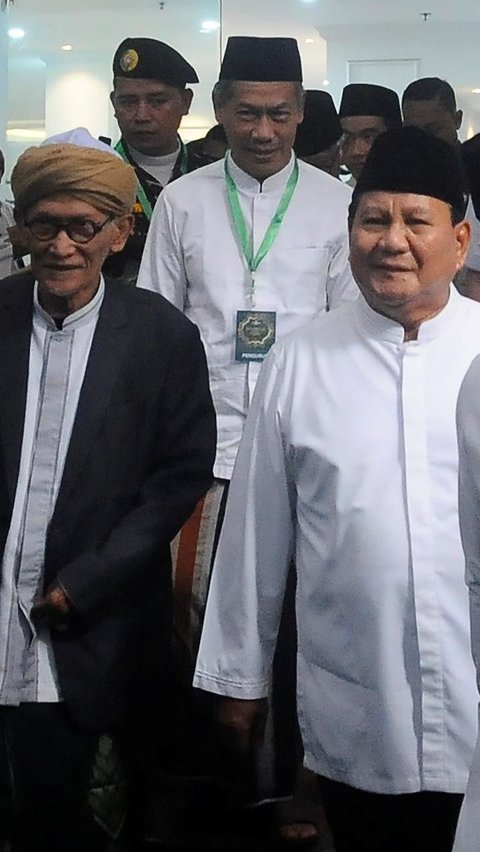 Prabowo Akui Banyak Berutang Ke Ulama NU, Pesantren Bantu Saat Pemilu