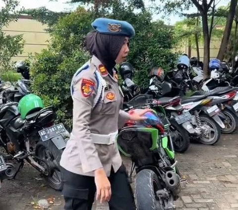 Banyak Anggota Polisi Pakai Motor Tidak Pakai Plat Nomor, Langsung Dirazia Provos