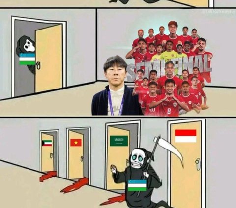 10 Hilarious Memes Ahead of Indonesia's Semi-Final Match Against Uzbekistan in the 2024 Asian Cup U-23, Unlimited Creativity of +62 Citizens