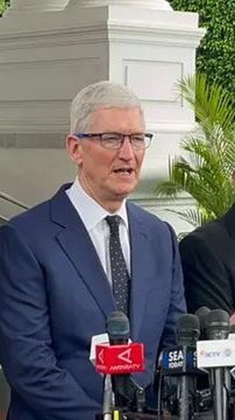 Menteri Bahlil Ungkap Janji Investasi Bos Apple, Tim Cook Pasca Bertemu Presiden Jokowi di Istana