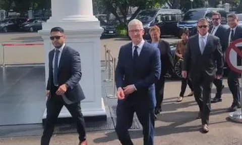 Menteri Bahlil Ungkap Janji Investasi Bos Apple, Tim Cook Pasca Bertemu Presiden Jokowi di Istana