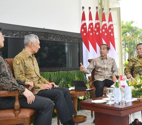 Potret Keakraban Prabowo dengan Lawrence Wong, Pemimpin Baru Indonesia dan Singapura
