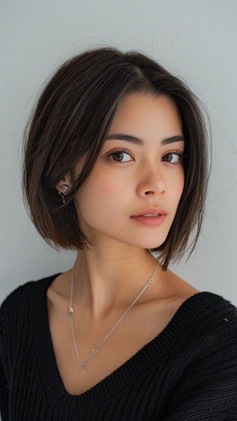 <b>Model Rambut Blunt Bob</b>