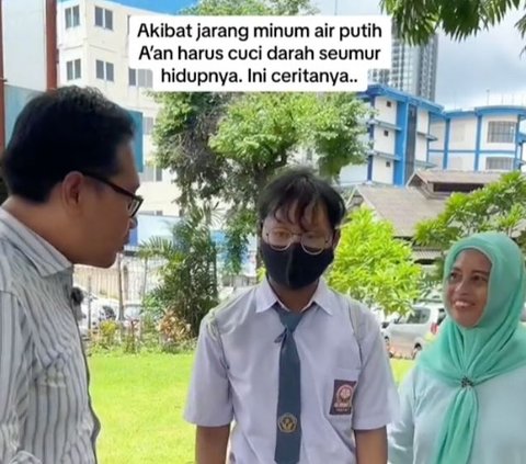 Viral Siswa SMA Ini Harus Cuci Darah Seumur Hidup, Begini Kisahnya