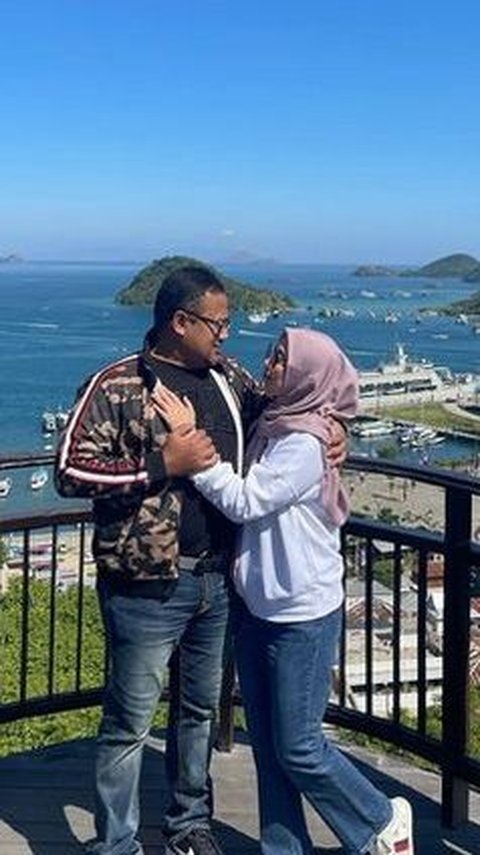 Salah satu potret romantis Brigjen Adi Vivid dengan istri tercinta yang dibagikan lewat Instagram.<br>