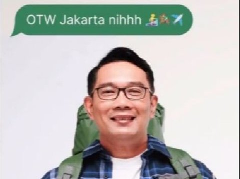 Santer Kabar Ridwan Kamil Maju Pilgub DKI, Airlangga Hartarto: Pak Ridwan Lagi OTW ke Jakarta