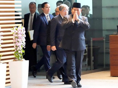 FOTO: Momen Akrab Prabowo Subianto Saat Bertemu dengan Perdana Menteri Jepang Fumio Kishida dan Menhan Minoru Kihara di Tokyo