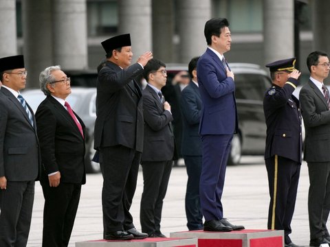 FOTO: Momen Akrab Prabowo Subianto Saat Bertemu dengan Perdana Menteri Jepang Fumio Kishida dan Menhan Minoru Kihara di Tokyo