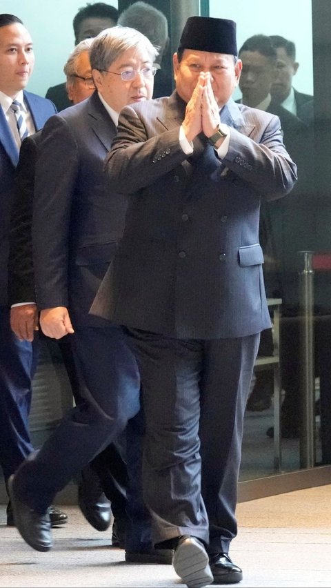 FOTO: Momen Akrab Prabowo Subianto Saat Bertemu dengan Perdana Menteri Jepang Fumio Kishida dan Menhan Minoru Kihara di Tokyo