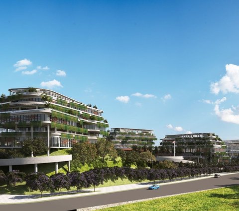 Hutama Karya memperoleh kontrak pembangunan gedung dan kawasan Kantor Kementerian Koordinator (Kemenko) Bidang Perekonomian di Ibu Kota Nusantara (IKN) Nusantara senilai Rp 766 miliar. (Dok Hutama Karya)