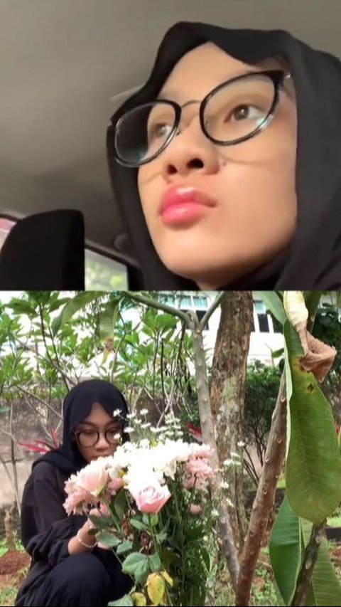 Jadi Tempat Curhat, Momen Wanita Datangi Makam Kekasihnya Ini Bikin Haru