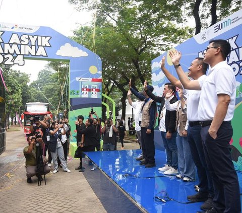 Mudik Asyik, Pertamina Lepas 4.000 Pemudik ke 17 Kota