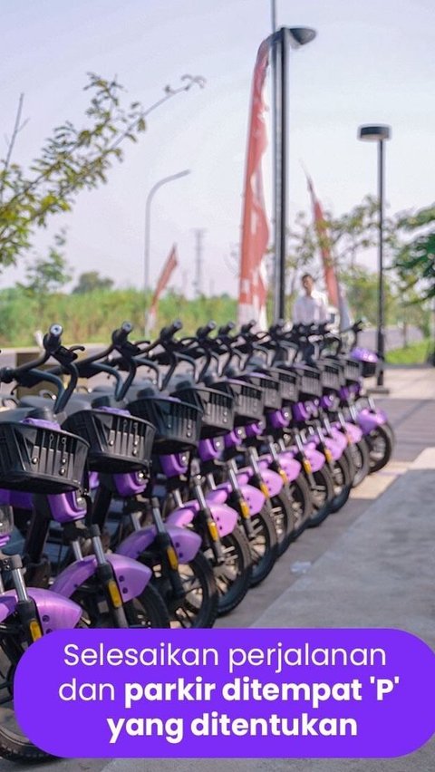 Reduce Air Police, 700 Electric Bike Ride-Sharing Available in Gading Serpong Area