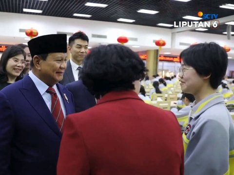 Visit to Schools in China, Prabowo Subianto Inspects Free Lunch Program