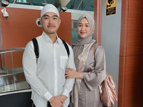 Potret Erina Gudono saat Jalani Ibadah Umrah di Tanah Suci, Tampil Berhijab Bikin Pangling