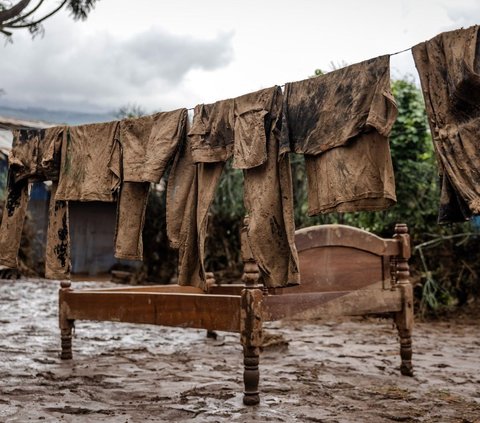 FOTO: Horornya Banjir Bandang Maut Terjang Kenya, 45 Orang Tewas
