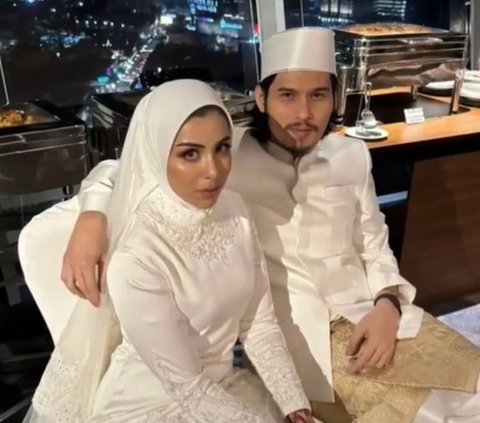 Peeling the Details of Virzha's Wife's Bold Makeup, Sausan Sabrina on the Wedding Day, Her Appearance is Like an Arabian Princess