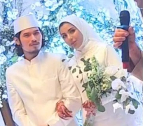 Peeling the Details of Virzha's Wife's Bold Makeup, Sausan Sabrina on the Wedding Day, Her Appearance is Like an Arabian Princess