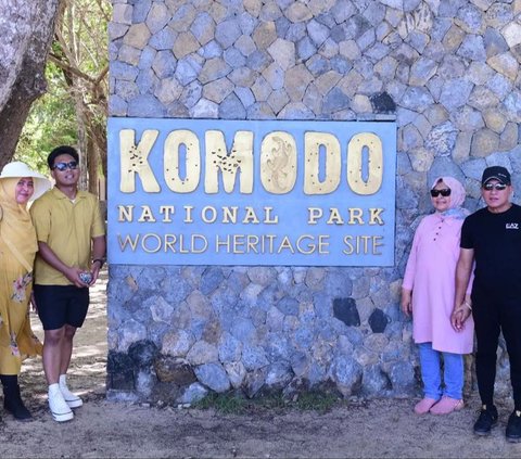 Potret Eks Pangkostrad Liburan ke Pulau Komodo dengan Keluarga, Rayakan Ultah Istri Tercinta