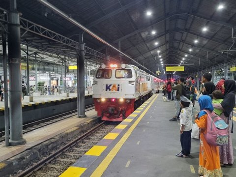 Detik-Detik Penumpang Wanita Jatuh ke Celah Peron KRL di Stasiun UI Depok