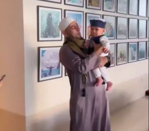 8 Portraits of Baby Izz, Nikita Willy's Child, Learning Quran, Taught Directly from Arab