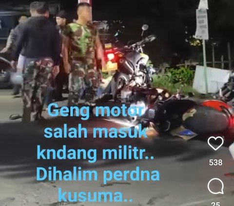 Geng Motor Bawa Sajam Masuk Kompleks Militer di Halim, Langsung Dapat 'Salam' dari Provos TNI AU
