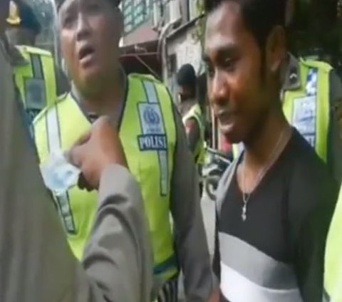 Momen Anggota Brimob 'Skakmat' Personel Propam Mau Tangkap Warga Pendatang di Jakarta, Sosoknya Banjir Pujian