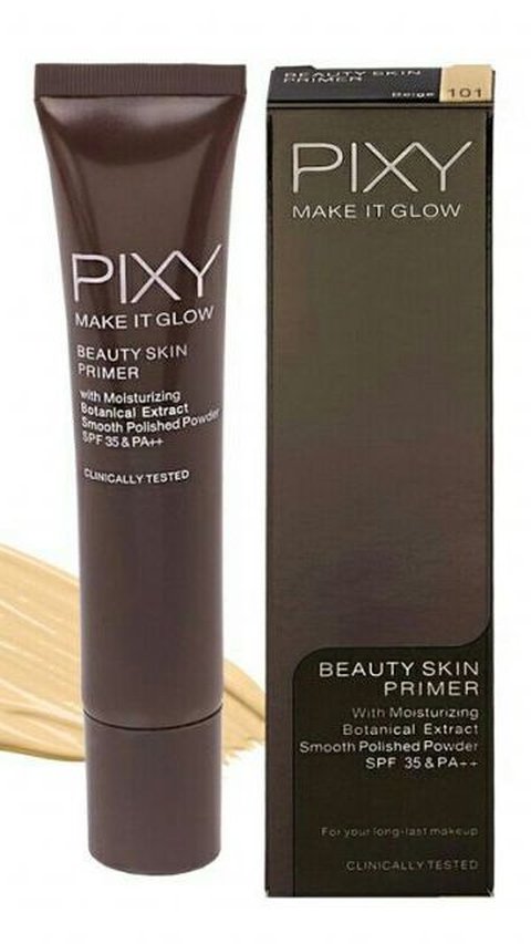 2. Pixy Make It Glow Beauty Skin Primer<br>