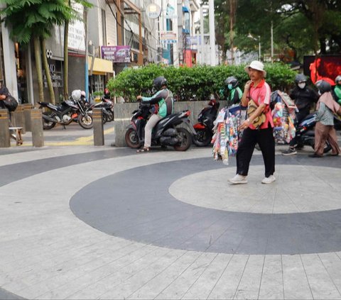 FOTO: Melihat Simpang Temu Dukuh Atas yang Disulap Jadi Kawasan Pedestrian Ramah Pejalan Kaki