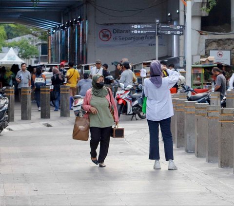 FOTO: Melihat Simpang Temu Dukuh Atas yang Disulap Jadi Kawasan Pedestrian Ramah Pejalan Kaki
