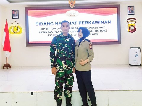 Dulu Satu SMA, Teman Satu Sekolah Kembali Bertemu Setelah jadi TNI & Polri Ternyata Berjodoh & Menikah