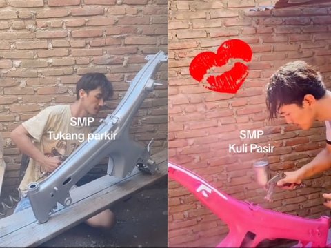 Si wanita ini bagikan kisah perjuangan kekasihnya yang bekerja dari SD hingga Bisa Wisuda S2 dengan biaya sendiri.