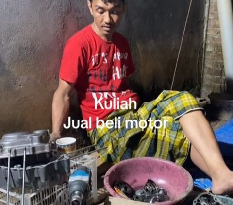 Si wanita ini bagikan kisah perjuangan kekasihnya yang bekerja dari SD hingga Bisa Wisuda S2 dengan biaya sendiri.