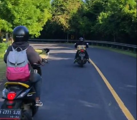 Tempuh Ribuan Kilo Perjalanan, Aksi Wanita Mudik dengan Motor dari Bali ke Jakarta Ini Bikin Salut