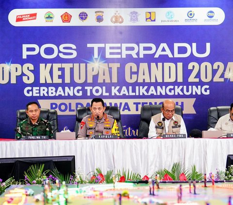 Tinjau Kalikangkung, Kapolri Sebut Ada 3 Prioritas Kesiapan Mudik