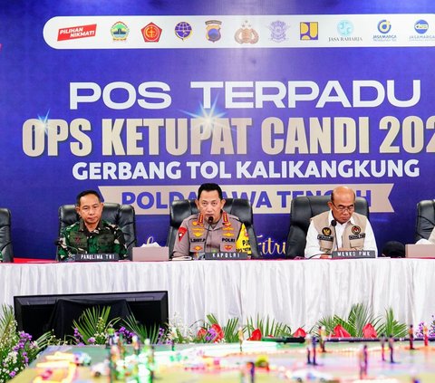 Tinjau Kalikangkung, Kapolri Sebut Ada 3 Prioritas Kesiapan Mudik