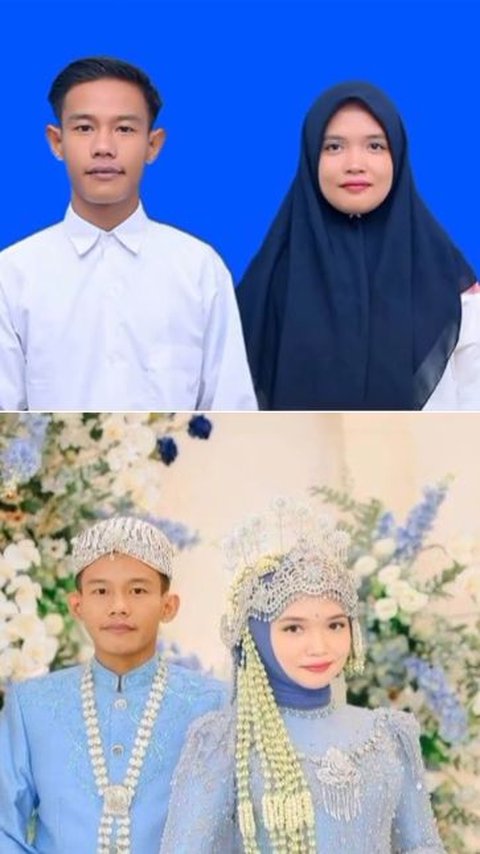 <b>Pasangan yang Nikah di KUA Ini Minta Netizen Editkan Foto Bak Resepsi, 7 Potret Hasilnya Bak Nyata</b><br>