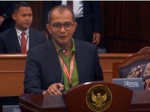Eddy Hiariej di sidang PHPU MK