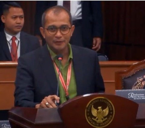 Eddy Hiariej di sidang PHPU MK