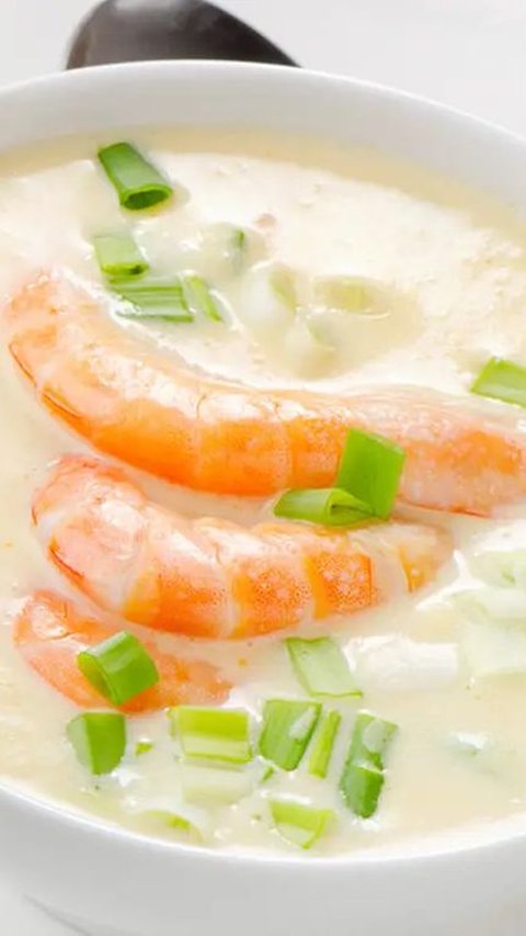 <b>1. Cream Soup Udang</b>