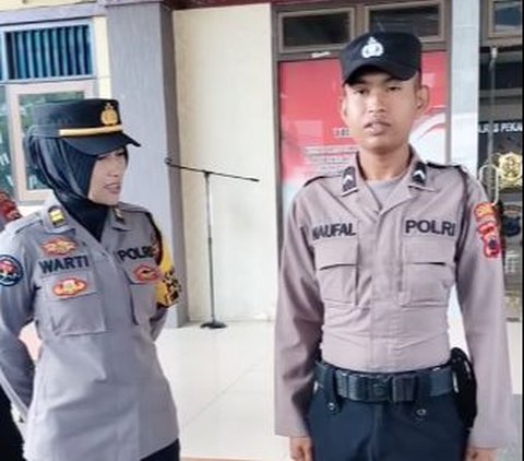 Dua Anak Buruh Tani jadi Bintara Polisi, Mukanya Tegang saat Ditanya Sang Komandan Polwan Cantik