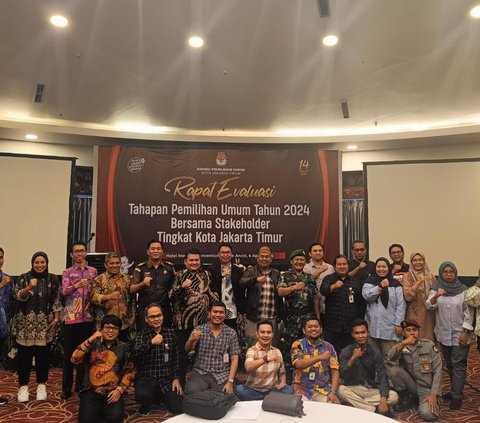 KPU Jakarta Timur Gelar Evaluasi Pemilu 2024