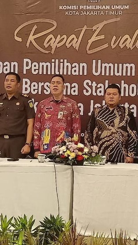 KPU Jakarta Timur Gelar Evaluasi Pemilu 2024<br>