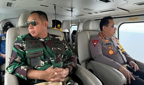 Potret Kapolri dan Panglima TNI