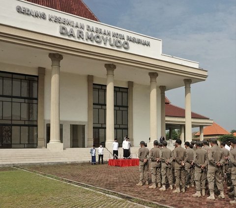 Pimpin Apel Satpol PP, Gus Ipul Minta Tingkatkan Disiplin