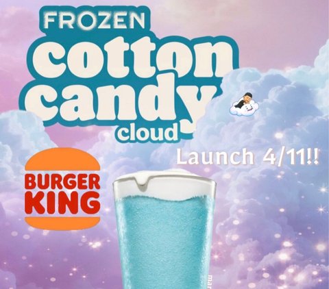 Burger King Will Release Frozen Cotton Candy Drink! | trstdly: trusted ...