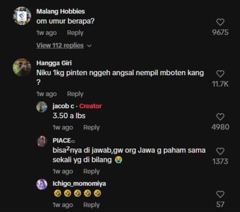 Jacob C American TikToker and Shrimp Farmer Goes Viral Because of His Hobby in Responding to +62 Citizens' Comments in Javanese, Sundanese, and Banjar Languages